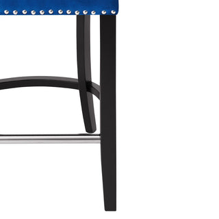 Knocker Back Breakfast Bar Stool - Royal Blue