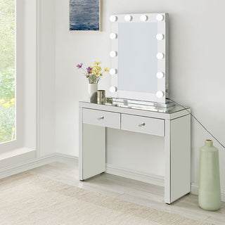 Hollywood Glass Console & Desktop Mirror