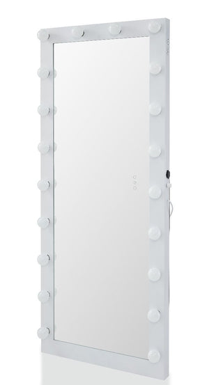 Hollywood Floor Mirror White *special*