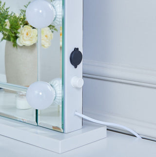 Desktop Hollywood Mirror Glass with Bluetooth Speaker *special*