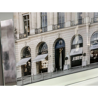 Dior Store 3 Liquid Art with Mirrored Frame 115x65cm