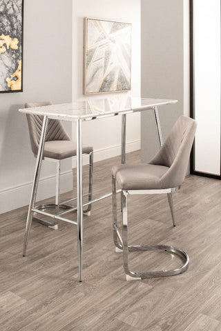 Wilton Bar Stool - Grey (Set of 2)