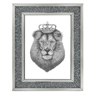 King Lion - 55x55cm