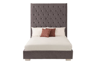 Nevada Bed - King - Slate Grey