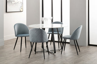 Lotus Chair- Blue Mist (Set of 4)