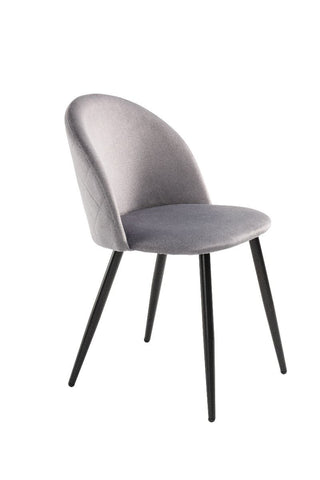 Lotus Chair- Navy Grey (Set of 4)