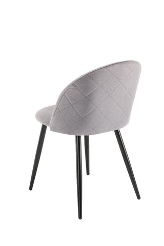 Lotus Chair- Navy Grey (Set of 4)