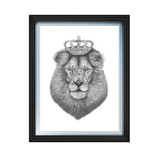 King Lion - 55x55cm