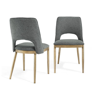 Morgan Dining Chair - Grey Linen (Set of 2)