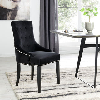 Lion Dining Chair Black