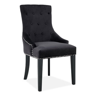 Lion Dining Chair Black