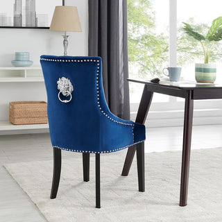 Lion Dining Chair Royal Blue